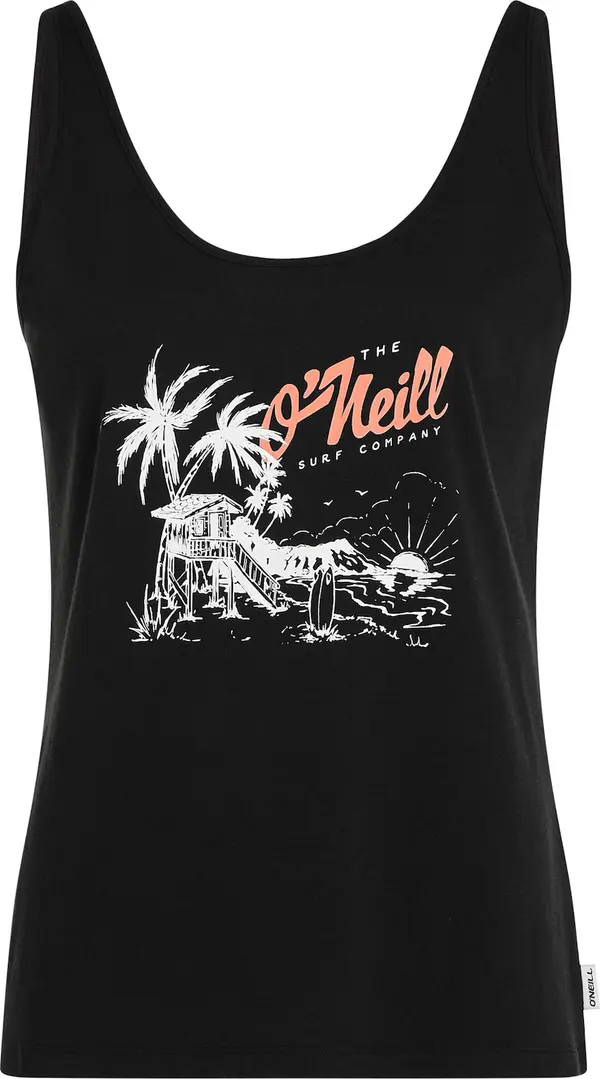 O'NEILL O'NEILL Top 'Graphic'  crvena / crna / bijela