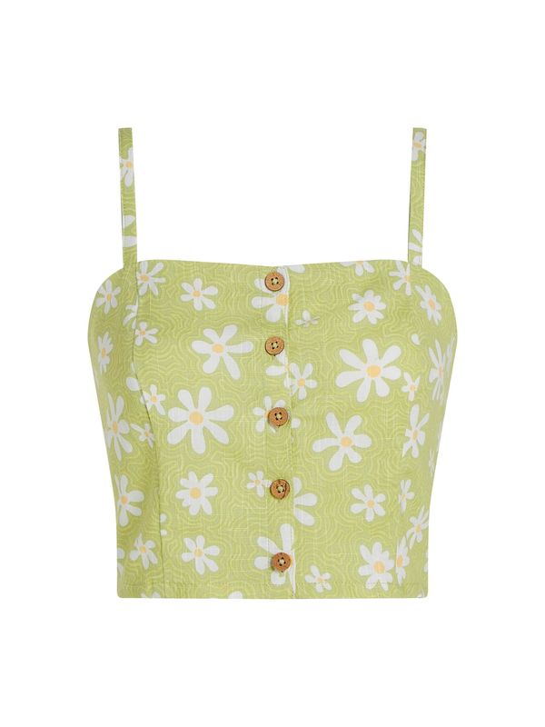 O'NEILL O'NEILL Top  pastelno zelena / svijetlozelena / svijetlonarančasta / bijela