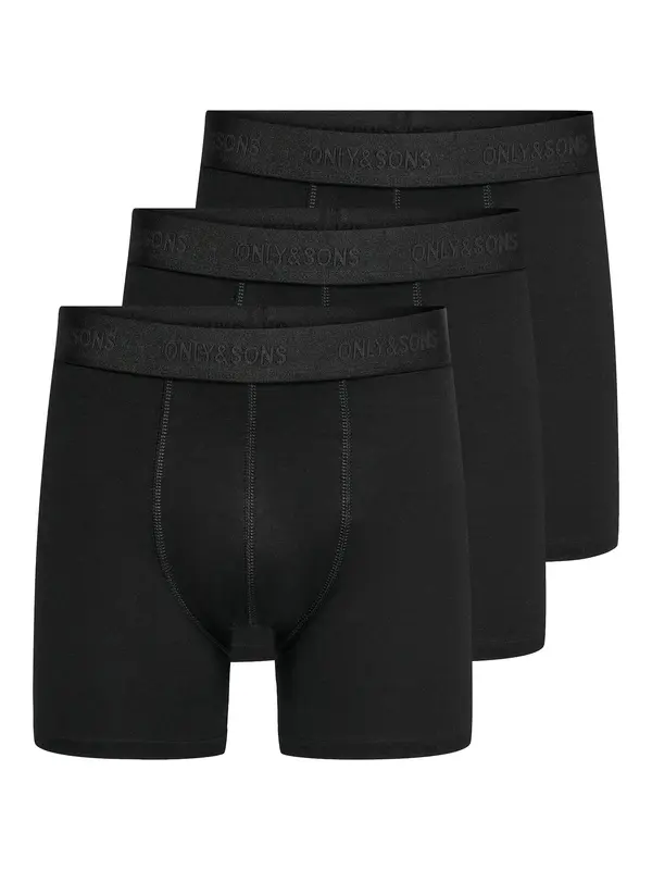 Only & Sons Only & Sons Bokserice  crna