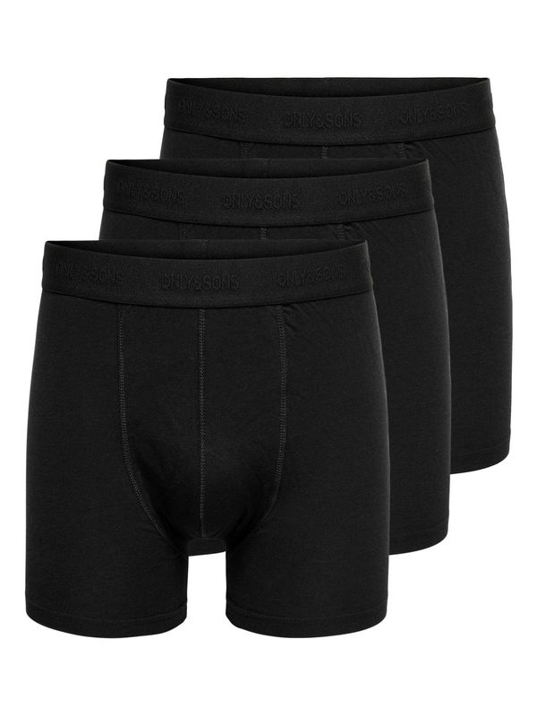 Only & Sons Only & Sons Bokserice 'FITZ'  crna