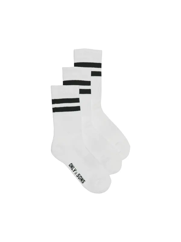 Only & Sons Only & Sons Čarape 'ONSRODY'  crna / bijela