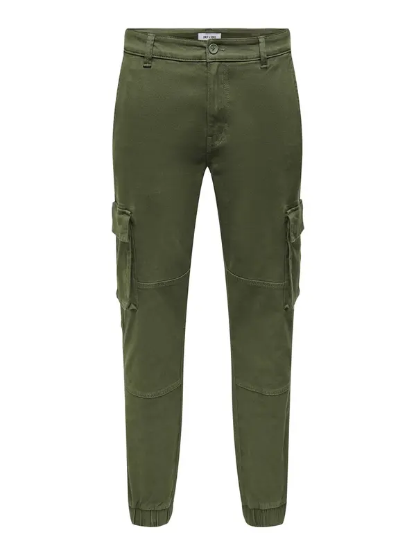 Only & Sons Only & Sons Cargo hlače 'Calle'  maslinasta