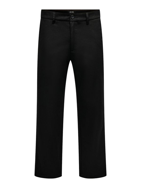 Only & Sons Only & Sons Chino hlače 'Edge'  crna