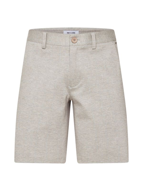 Only & Sons Only & Sons Chino hlače 'MARK'  tamno bež / siva