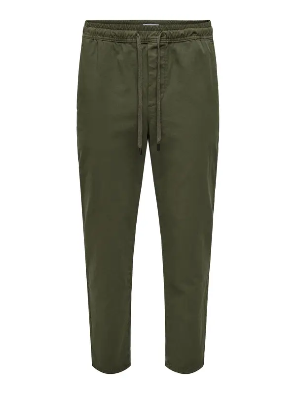Only & Sons Only & Sons Chino hlače 'ONSLinus'  tamno zelena
