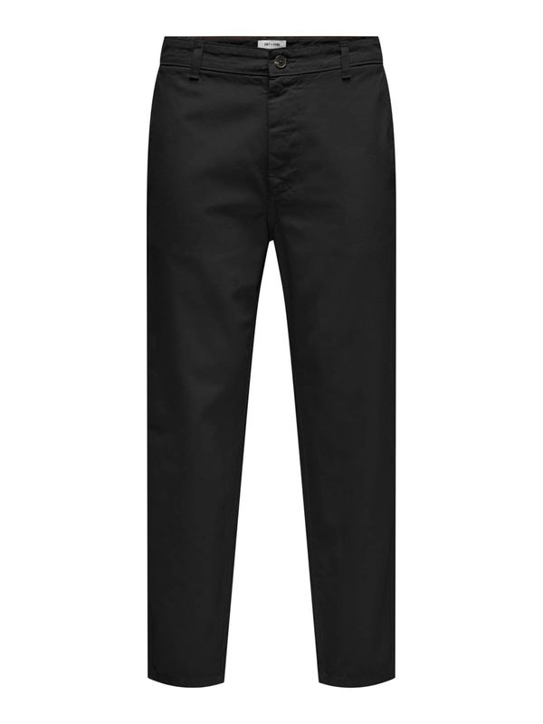 Only & Sons Only & Sons Chino hlače 'ONSLOU'  crna