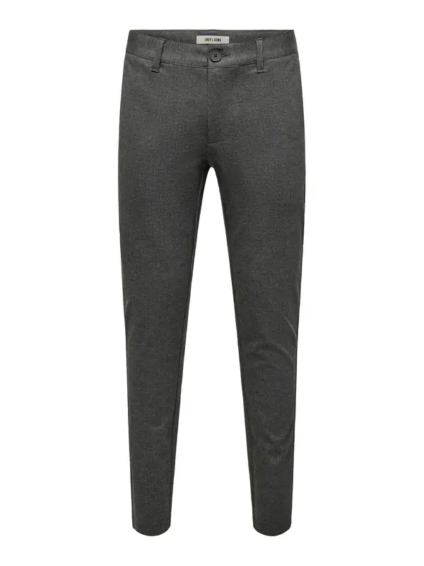 Only & Sons Only & Sons Chino hlače 'ONSMark'  crna melange