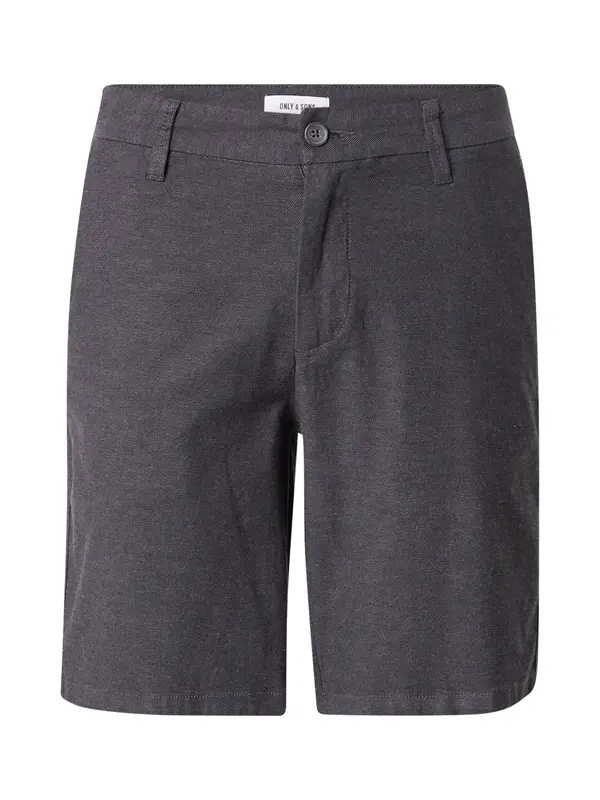 Only & Sons Only & Sons Chino hlače 'ONSMark'  crna melange
