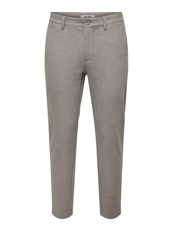 Only & Sons Only & Sons Chino hlače 'ONSMARK'  siva melange