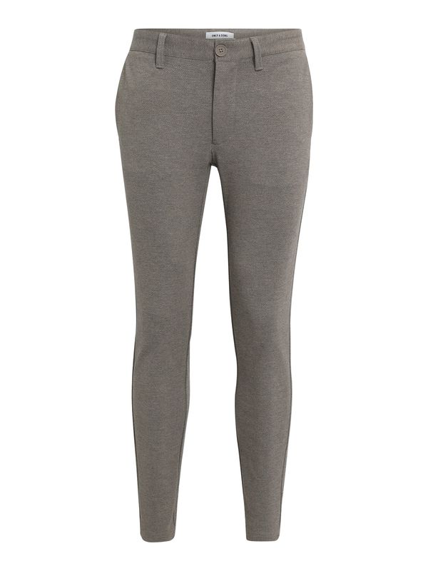 Only & Sons Only & Sons Chino hlače 'ONSMARK'  smeđa melange