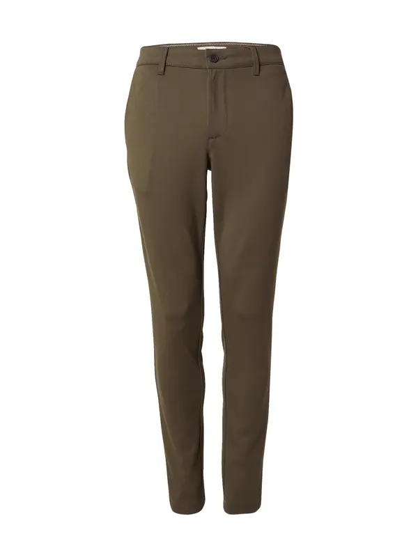 Only & Sons Only & Sons Chino hlače 'ONSMark'  tamno zelena