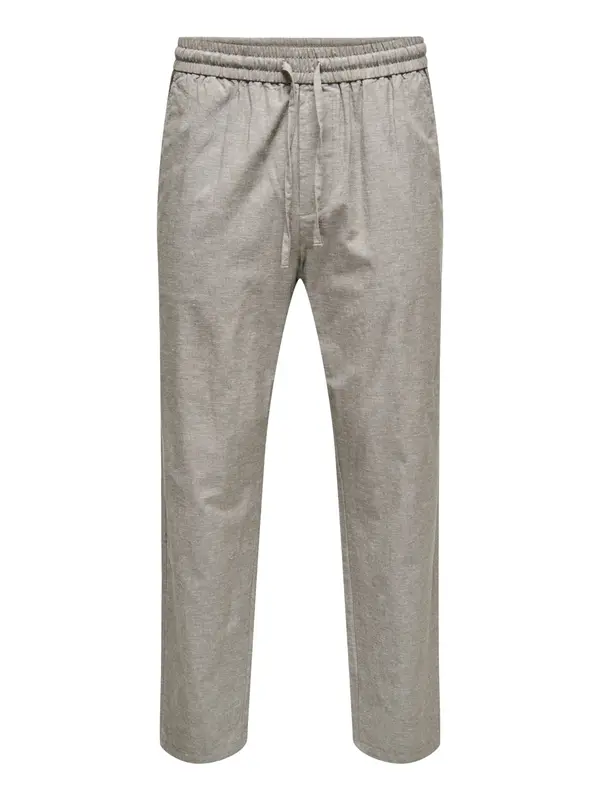 Only & Sons Only & Sons Hlače 'Linus Crop 0007'  siva