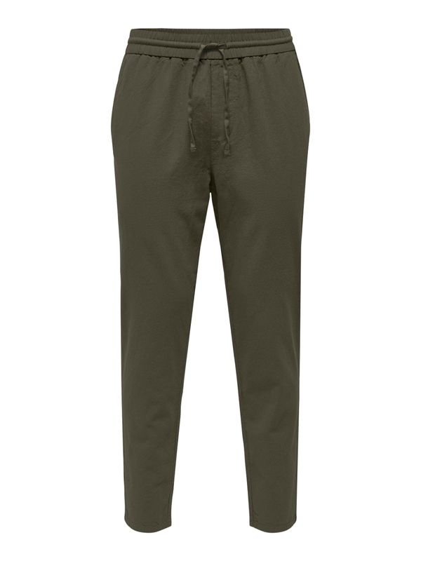 Only & Sons Only & Sons Hlače 'Linus'  maslinasta