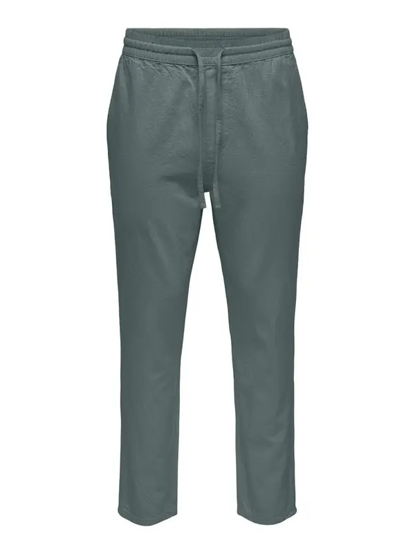 Only & Sons Only & Sons Hlače 'Live Crop'  tamno zelena