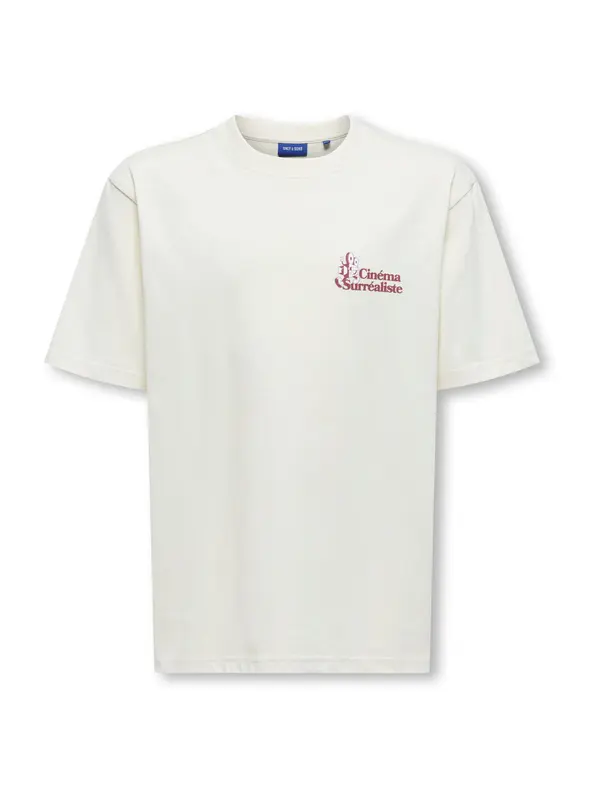 Only & Sons Junior Only & Sons Junior Majica 'OSJFREDO'  pastelno zelena / boja vina