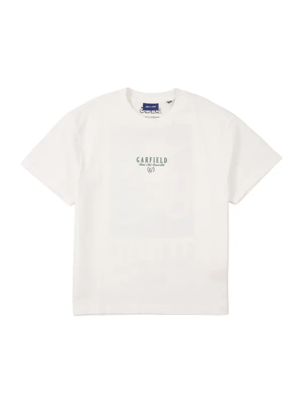 Only & Sons Junior Only & Sons Junior Majica 'OSJGARFIELD'  kraljevski zelena / crna / bijela