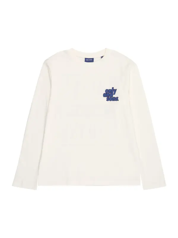 Only & Sons Junior Only & Sons Junior Majica 'OSJISAAC'  tamno plava / crna / bijela