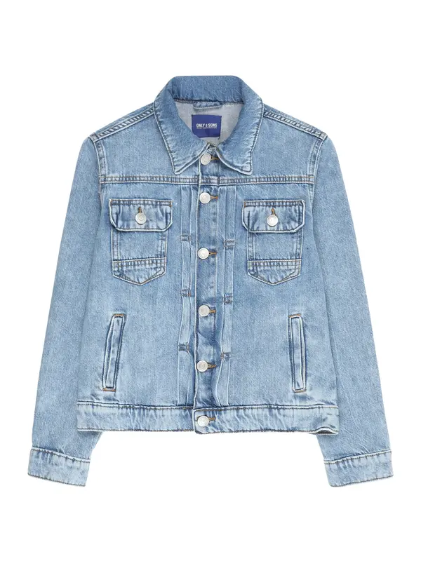 Only & Sons Junior Only & Sons Junior Prijelazna jakna 'OSJDUKE'  plavi traper