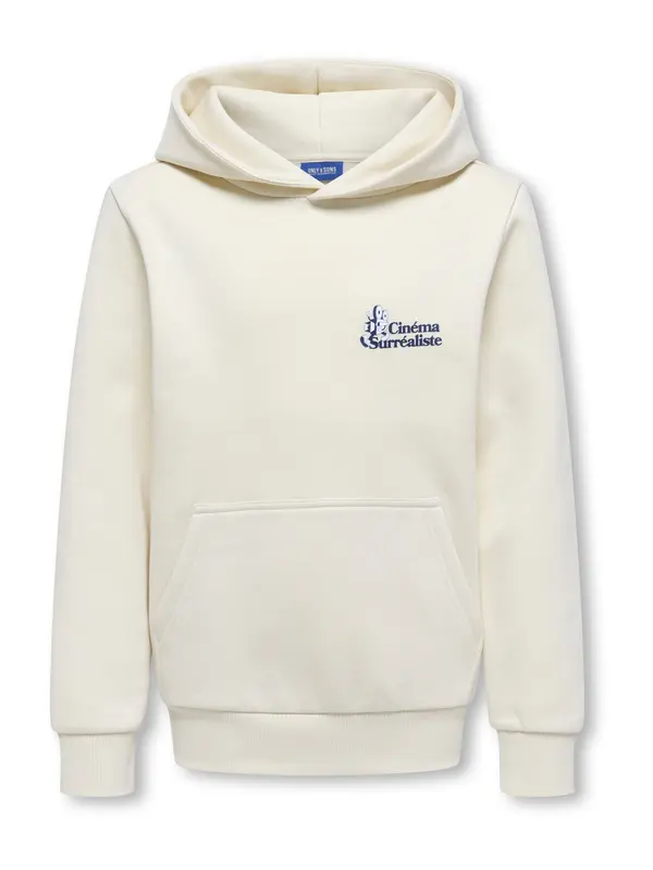 Only & Sons Junior Only & Sons Junior Sweater majica 'OSJCERES'  bež / svijetloplava / tamno plava