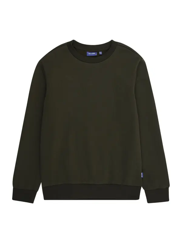 Only & Sons Junior Only & Sons Junior Sweater majica 'Osjceres'  tamno zelena
