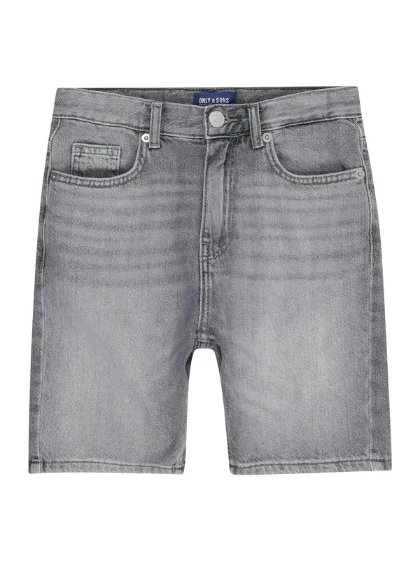 Only & Sons Junior Only & Sons Junior Traperice 'OSJEdge'  sivi traper