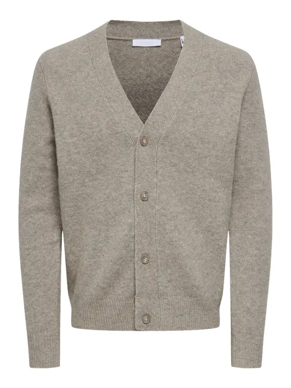 Only & Sons Only & Sons Kardigan 'ONSRay'  smeđa melange