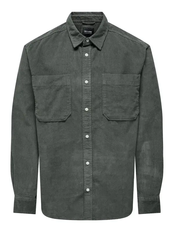 Only & Sons Only & Sons Košulja 'ONSAlp'  tamo siva