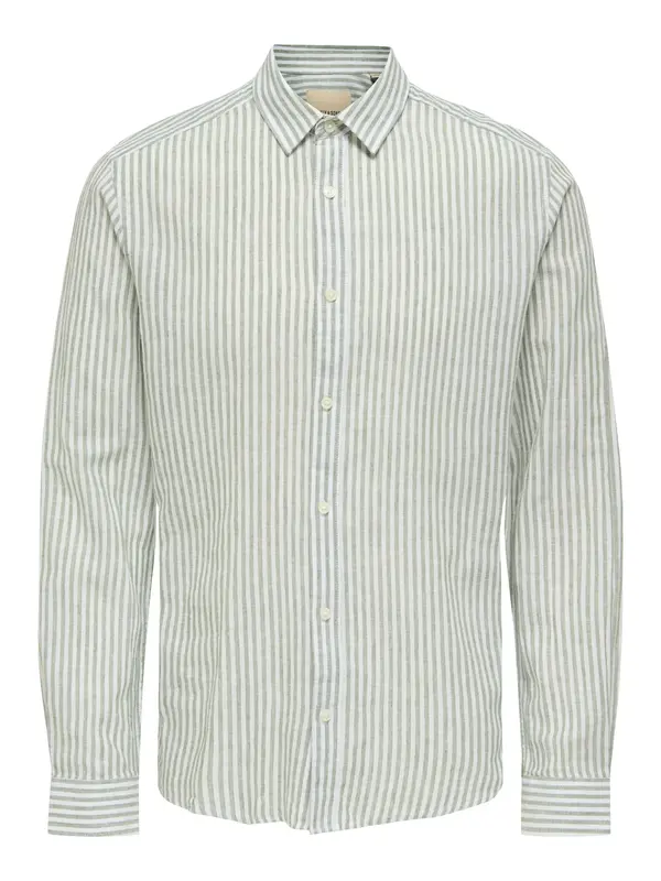 Only & Sons Only & Sons Košulja 'ONSCaiden'  zelena / pastelno zelena