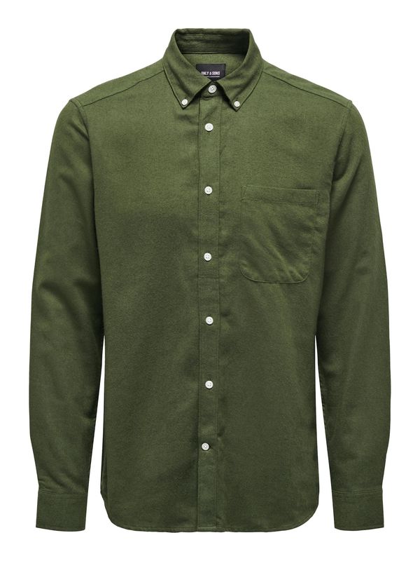 Only & Sons Only & Sons Košulja 'Onsgudmund'  maslinasta