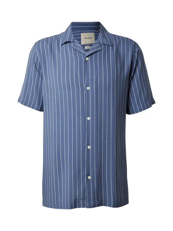Only & Sons Only & Sons Košulja 'ONSWADE'  indigo / bijela