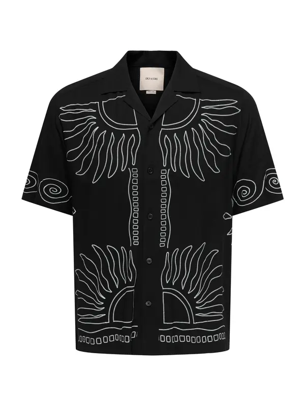 Only & Sons Only & Sons Košulja 'ONSWRIGHT'  crna