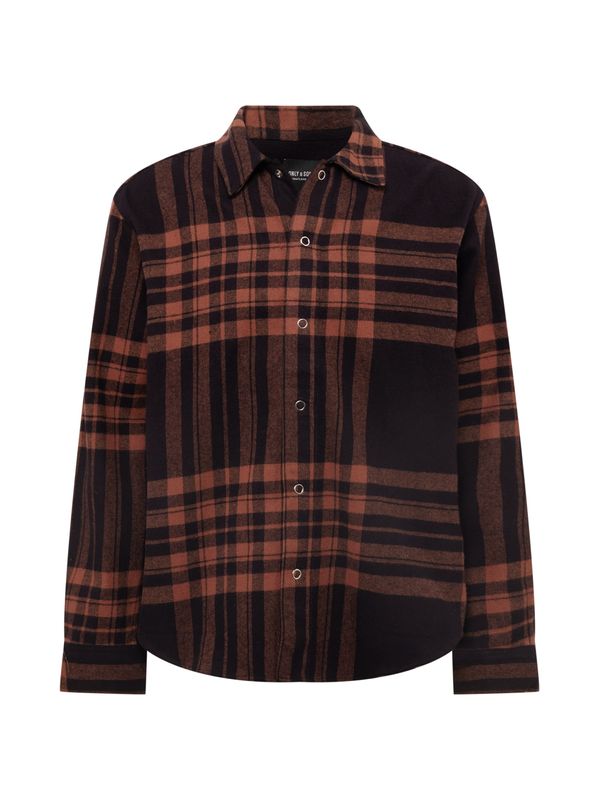 Only & Sons Only & Sons Košulja 'Tabb'  konjak / crna