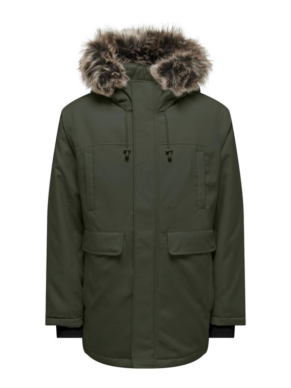 Only & Sons Only & Sons Lagana parka 'FUTURE'  tamno zelena