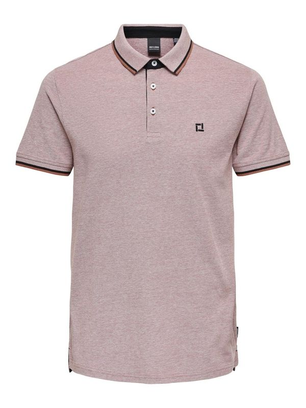 Only & Sons Only & Sons Majica 'Fletcher'  smeđa melange