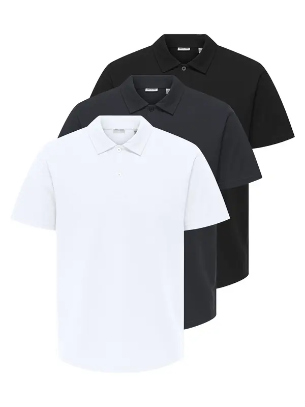 Only & Sons Only & Sons Majica 'Gordon'  noćno plava / crna / bijela
