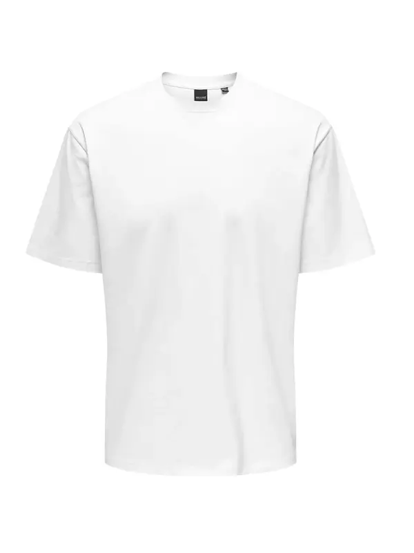 Only & Sons Only & Sons Majica 'ONSFRED LIFE RLX SS TEE NOOS'  bijela