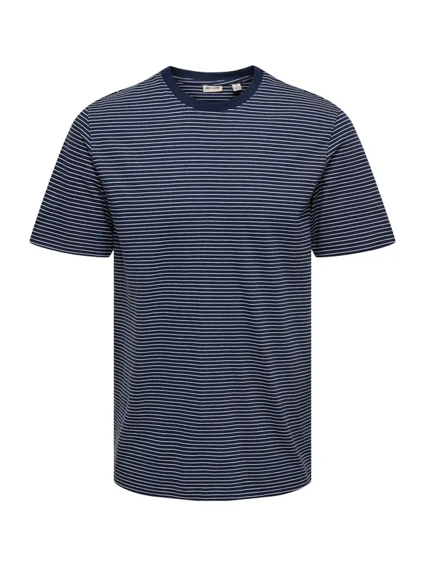 Only & Sons Only & Sons Majica 'ONSFred'  mornarsko plava / bijela