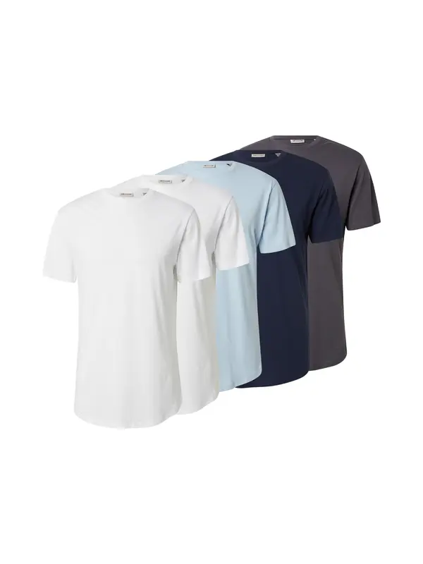 Only & Sons Only & Sons Majica 'ONSJeff'  mornarsko plava / svijetloplava / tamo siva / bijela