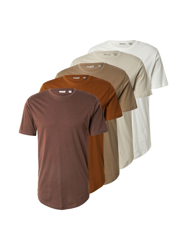 Only & Sons Only & Sons Majica 'ONSMATT'  bež / smeđa / konjak / svijetlosiva / bijela