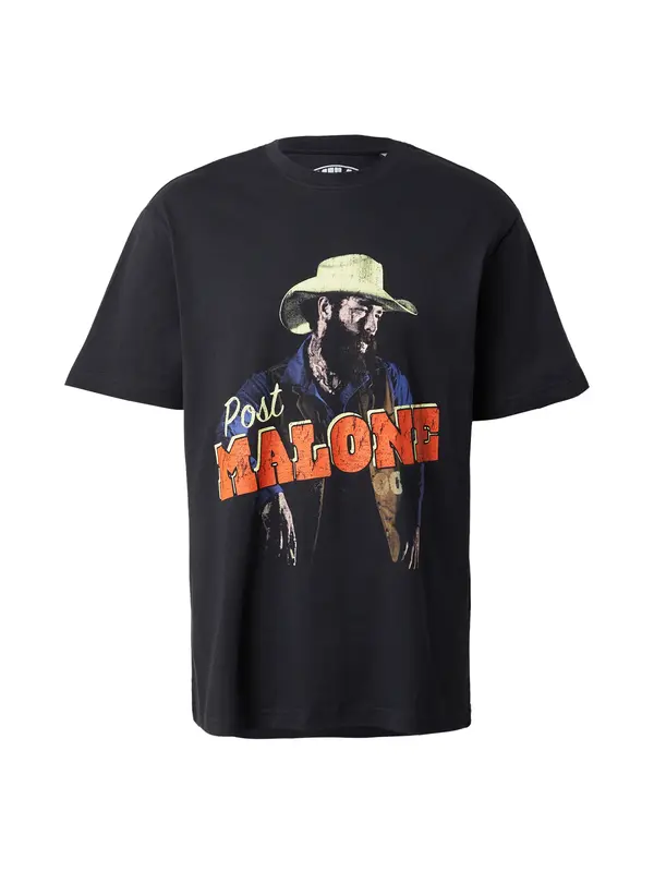 Only & Sons Only & Sons Majica 'ONSPOST MALONE'  indigo / limeta zelena / mandarina / crna