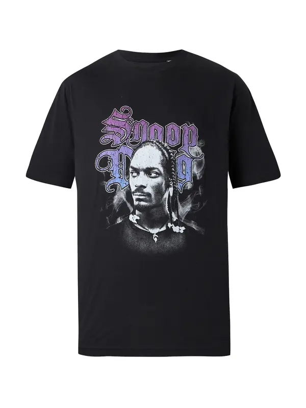 Only & Sons Only & Sons Majica 'ONSSNOOP DOGG'  svijetlosiva / ljubičasta / crna