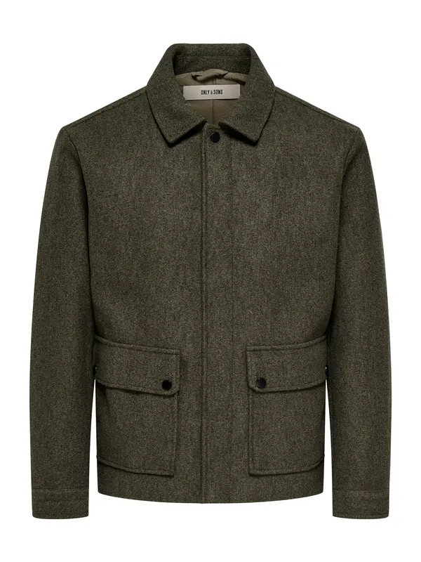Only & Sons Only & Sons Prijelazna jakna 'ONSConnor'  smeđa melange
