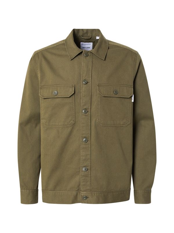 Only & Sons Only & Sons Prijelazna jakna 'ONSSILVIO'  maslinasta
