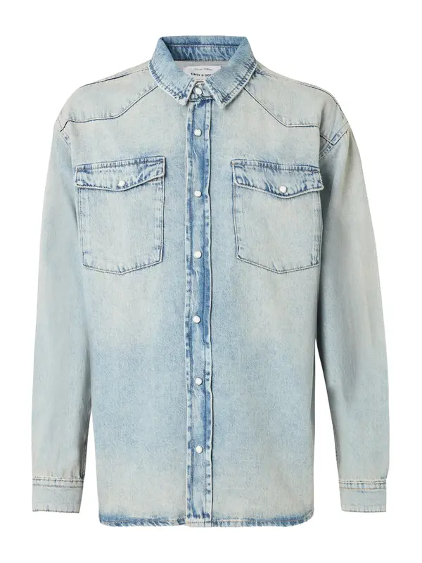 Only & Sons Only & Sons Prijelazna jakna 'ONSWESTERN'  svijetloplava