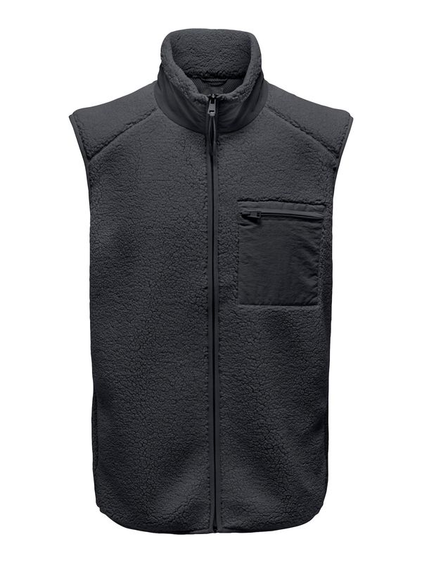 Only & Sons Only & Sons Prsluk 'Dallas'  crna