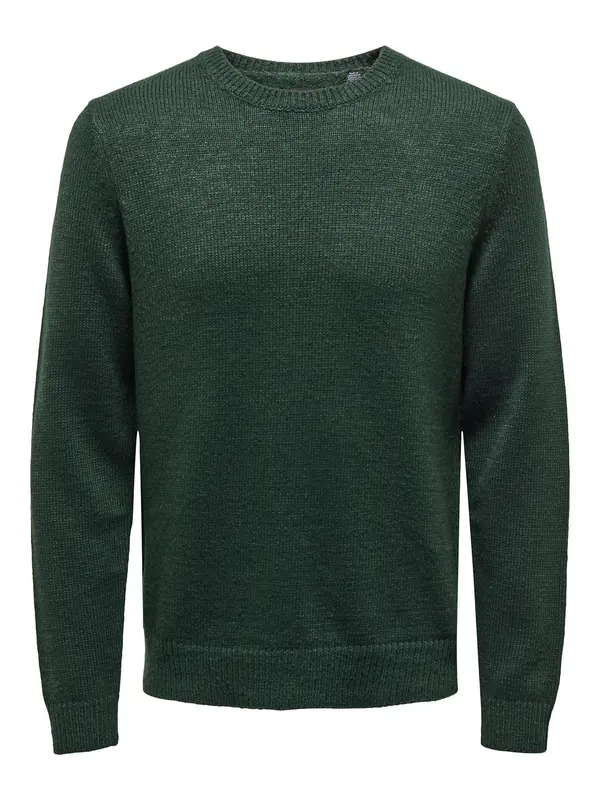 Only & Sons Only & Sons Pulover 'Chris'  kraljevski zelena / tamno zelena
