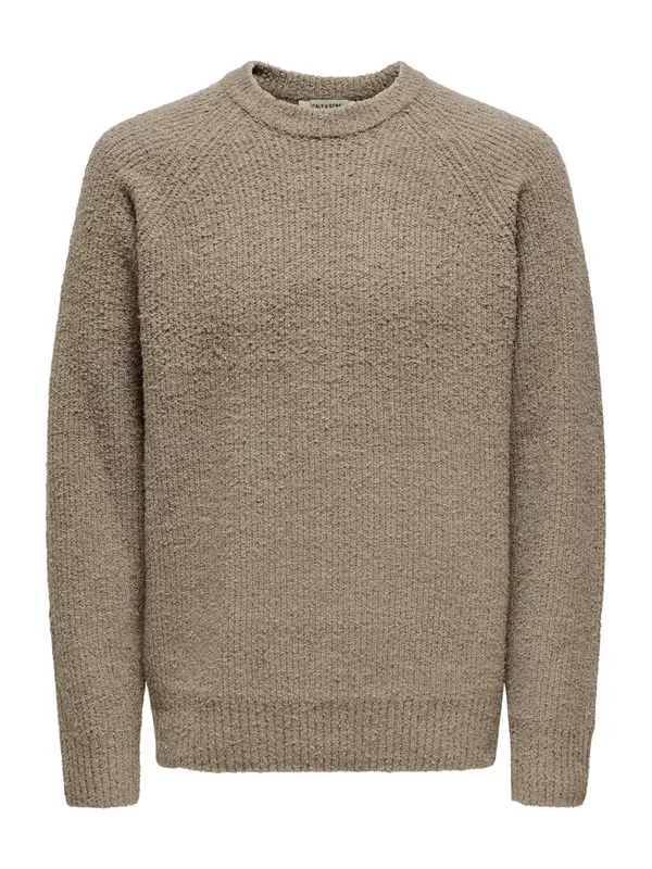Only & Sons Only & Sons Pulover 'DALE'  smeđa