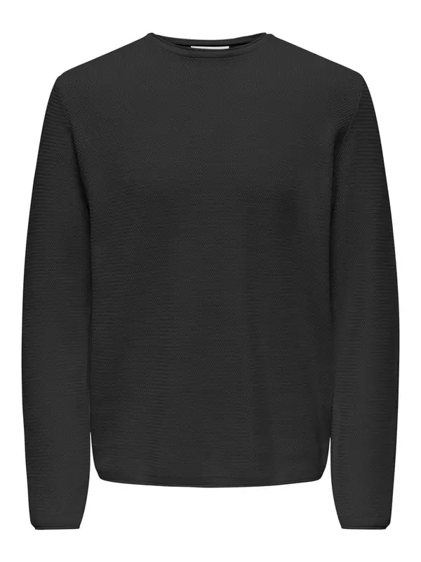Only & Sons Only & Sons Pulover 'Eric'  crna
