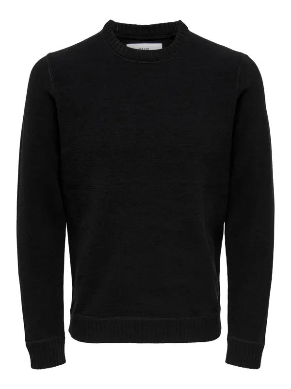 Only & Sons Only & Sons Pulover 'Ese'  crna