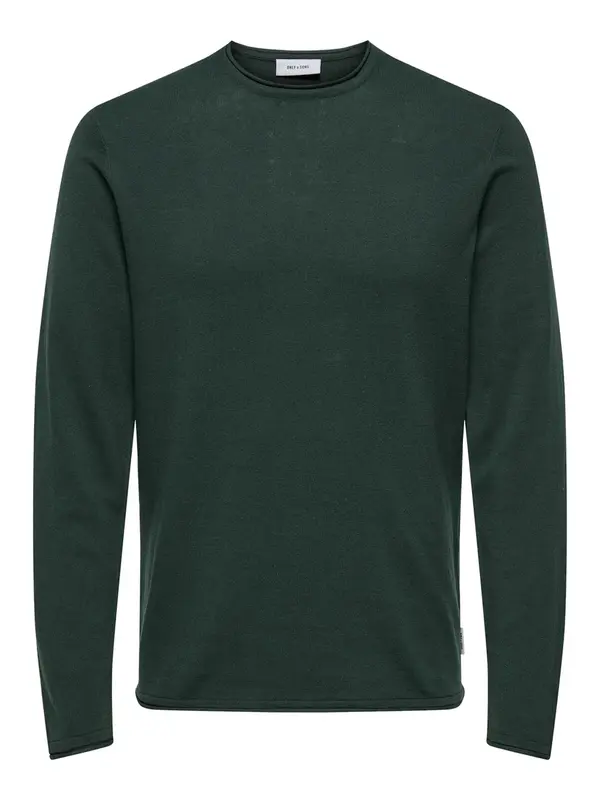 Only & Sons Only & Sons Pulover 'Jimmy'  tamno zelena
